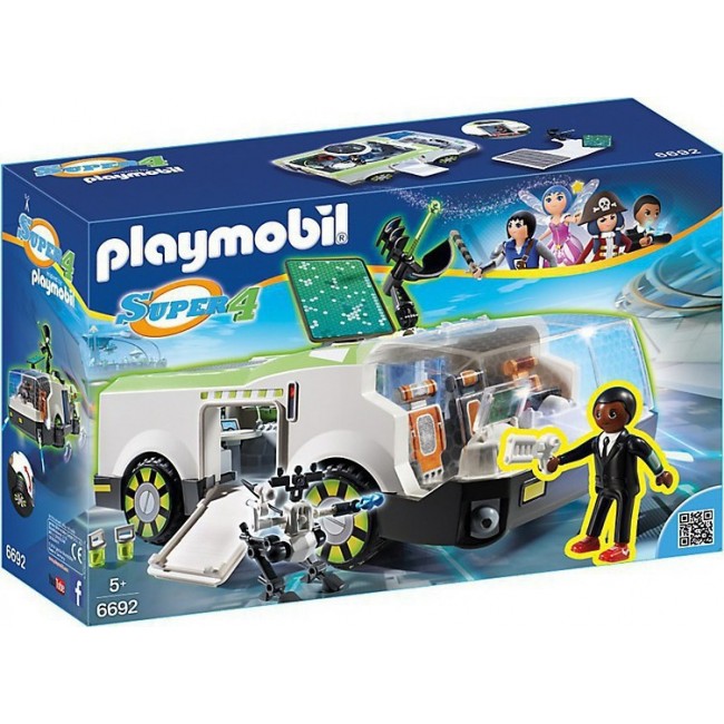 PLAYMOBIL ΠΡΑΚΤΟΡΑΣ DNA & TECHNO-CHAMEL