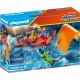 PLAYMOBIL ACTION ΕΠΙΧΕΙΡΗΣΗ ΔΙΑΣΩΣΗΣ KITESURFEER ΜΕ ΣΚΑΦΟΣ