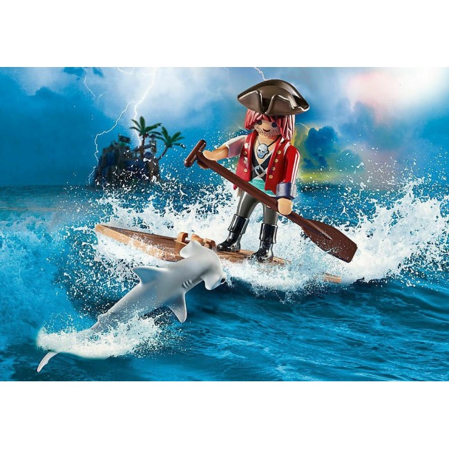 PLAYMOBIL SPECIAL PLUS ΠΕΙΡΑΤΗΣ ΜΕ ΣΧΕΔΙΑ ΚΑΙ ΣΦΥΡΟΚΕΦΑΛΟΣ ΚΑΡΧΑΡΙΑΣ