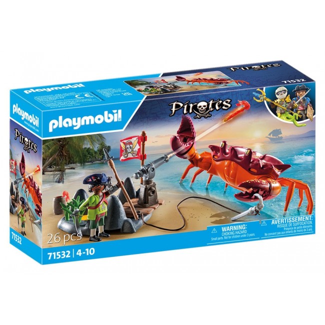 PLAYMOBIL PIRATES ΜΑΧΗ ΜΕ ΤΟΝ ΓΙΓΑΝΤΙΟ ΚΑΒΟΥΡΑ