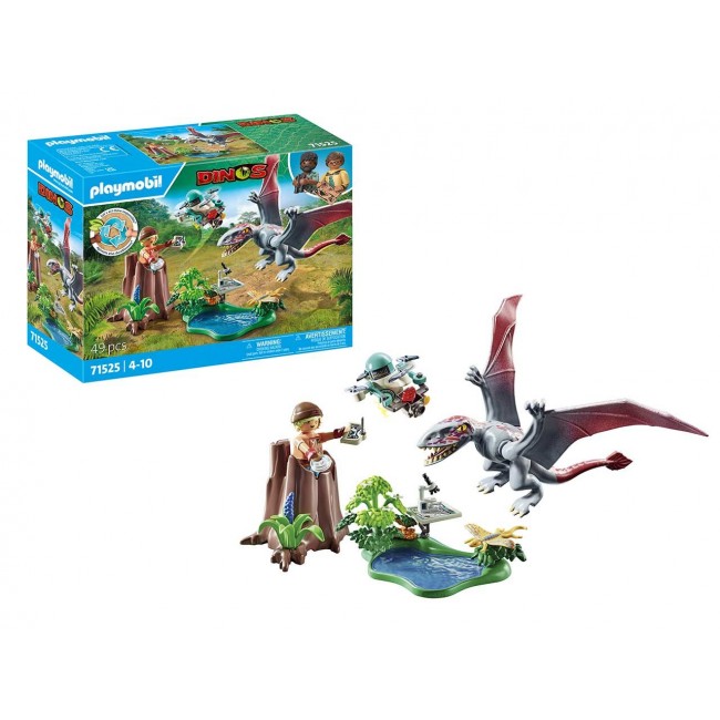 PLAYMOBIL DINOS ΠΑΡΑΤΗΡΩΝΤΑΣ ΤΟΝ ΔΙΜΟΡΦΟΔΟΝΤΑ