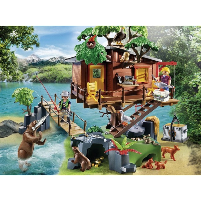 PLAYMOBIL WILD LIFE ΜΕΓΑΛΟ ΔΕΝΤΡΟΣΠΙΤΟ