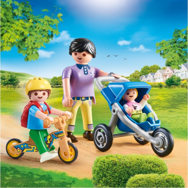 PLAYMOBIL CITY LIFE ΜΑΜΑ ΚΑΙ ΠΑΙΔΑΚΙΑ