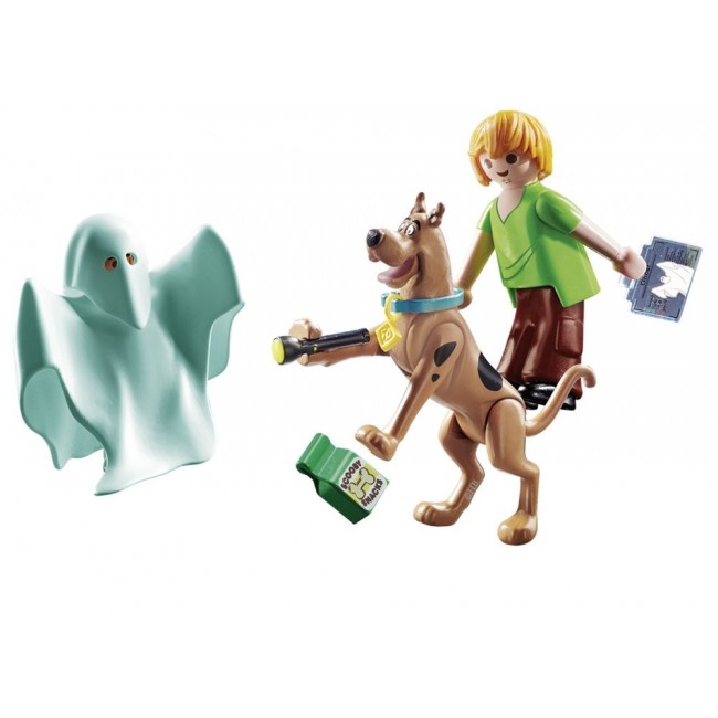 PLAYMOBIL SCOOBY-DOO ΣΚΟΥΜΠΙ ΚΑΙ ΣΑΓΚΙ ΜΕ ΦΑΝΤΑΣΜΑ