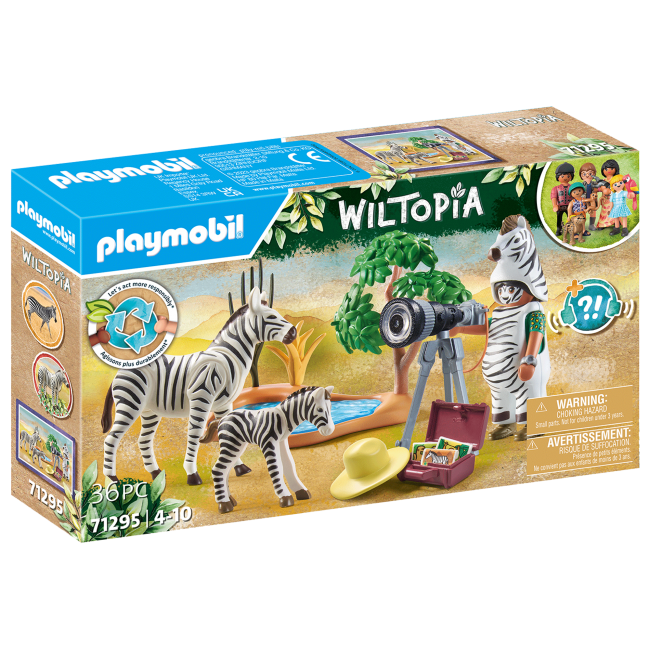 PLAYMOBIL WILTOPIA ΦΩΤΟΓΡΑΦΙΟΝΤΑΣ ΤΙΣ ΖΕΒΡΕΣ