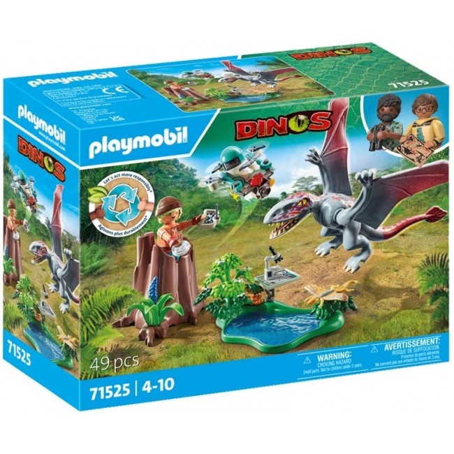 PLAYMOBIL DINOS ΠΑΡΑΤΗΡΩΝΤΑΣ ΤΟΝ ΔΙΜΟΡΦΟΔΟΝΤΑ