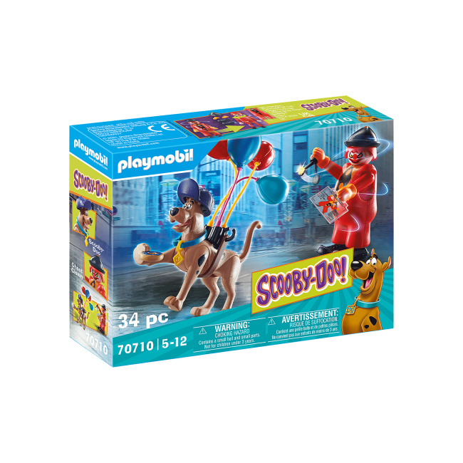 PLAYMOBIL SCOOBY DOO ΠΕΡΙΠΕΤΕΙΑ ΜΕ ΤΟΝ GHOST CLOWN