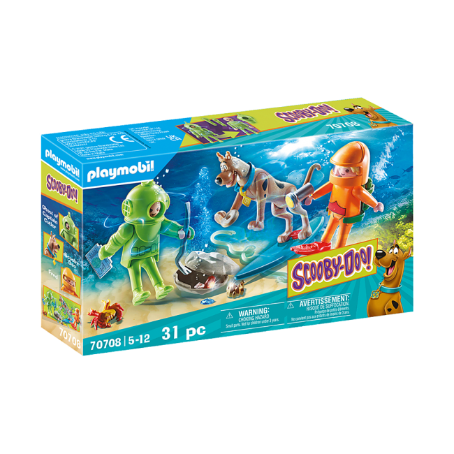 PLAYMOBIL SCOOBY DOO ΠΕΡΙΠΕΤΕΙΑ ME TON GHOST DIVER