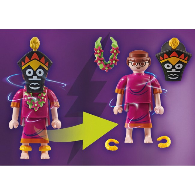 PLAYMOBIL SCOOBY DOO ΠΕΡΙΠΕΤΕΙΑ ΜΕ ΤΟΝ WITCH DOCTOR