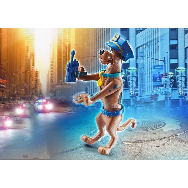 PLAYMOBIL SCOOBY DOO ΣΥΛΛΕΚΤΙΚΗ ΦΙΓΟΥΡΑ SCOOBY ΑΣΤΥΝΟΜΙΚΟΣ