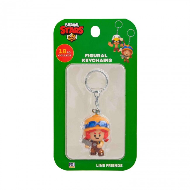 BRAWL STARS FIGURAL KEYCHAIN S1