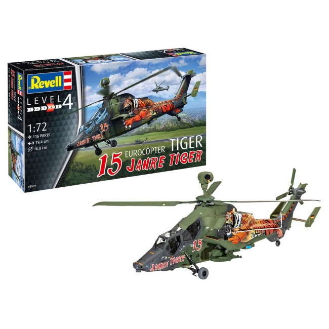 REVELL ΣΕΤ ΜΟΝΤΕΛΙΣΜΟΥ EUROCOPTER TIGER 15 JAHRE TIGER