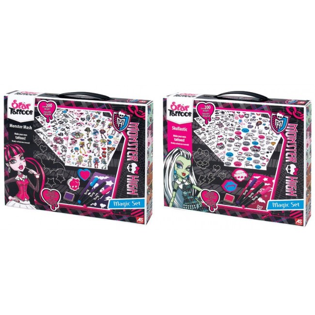 STAR TATTOOS SET MONSTER HIGH