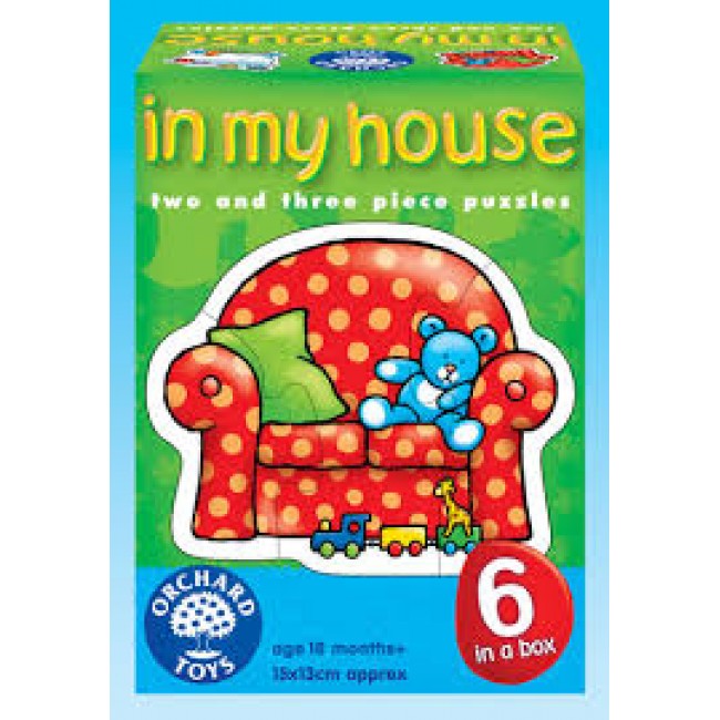 OR ΣΤΟ ΣΠΙΤΙ IN MY HOUSE TWO & THREE PIECE PUZZLES