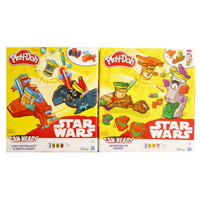 PLAY DOH STAR WARS ΟΧΗΜΑ ΚΑΙ ΡΟΜΠΟΤ