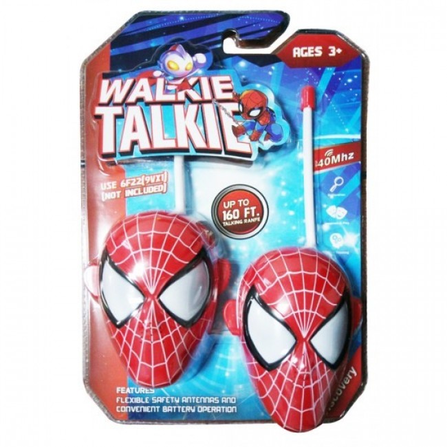 SPIDERMAN ΣΥΣΤΗΜΑ ΕΠΙΚΟΙΝΩΝΙΑΣ WALKIE TALKIE