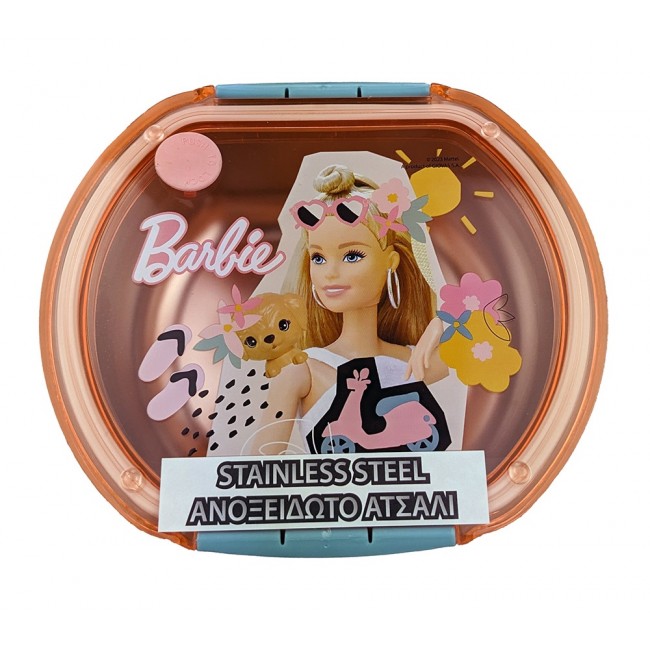 GIM ΔΟΧΕΙΟ ΦΑΓΗΤΟΥ ΑΝΟΞΕΙΔΩΤΟ ΑΤΣΑΛΙ SS 680ML BARBIE COLLAGE