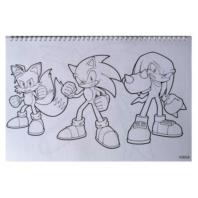 ΜΠΛΟΚ ΖΩΓΡΑΦΙΚΗΣ ΣΠΙΡΑΛ 23x33 40Φ ΑΥΤΟΚΟΛΛΗΤΑ SONIC