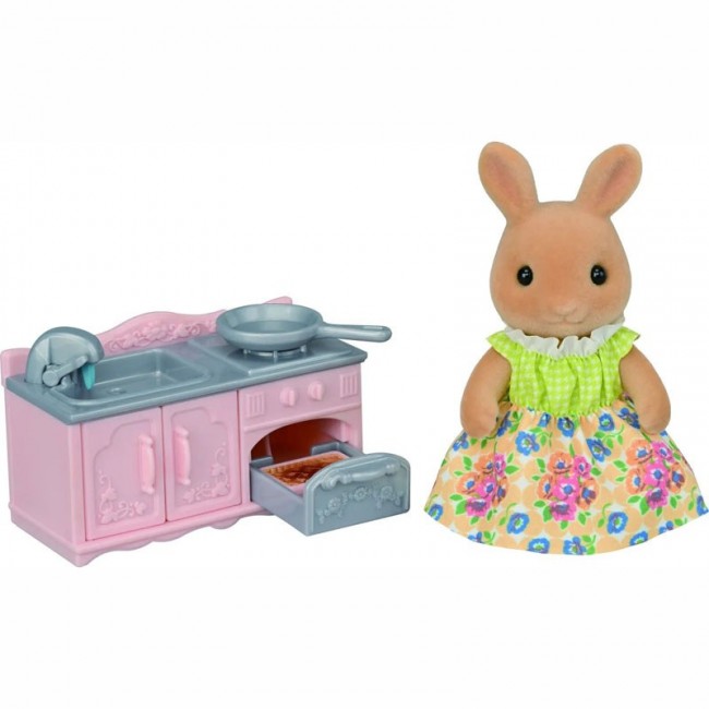 THE SYLVANIAN FAMILIES  SUNNY RABBIT MOTHER COOK