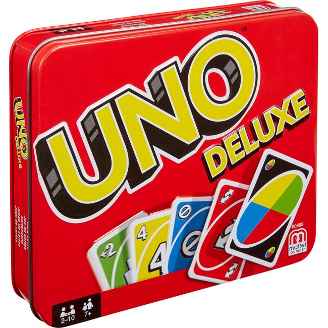 UNO DELUXE  ΜΕ ΜΕΤΑΛΙΚΗ ΘΗΚΗ