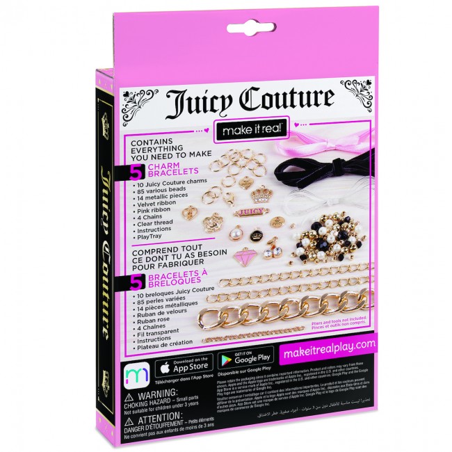 MAKE IT REAL JUICY COUTURE CHAINS AND CHARMS