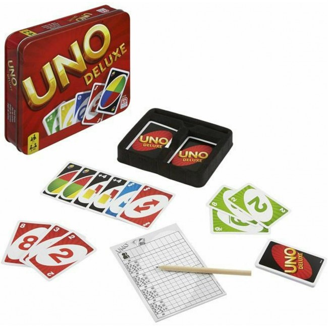 UNO DELUXE  ΜΕ ΜΕΤΑΛΙΚΗ ΘΗΚΗ