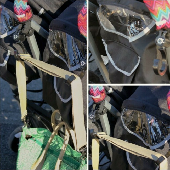 BABYWISE STROLLER HOOKS ΠΟΛΥΧΡΗΣΤΙΚΟΙ ΓΑΝΤΖΟΙ ΓΙΑ ΤΟ ΚΑΡΟΤΣΙ