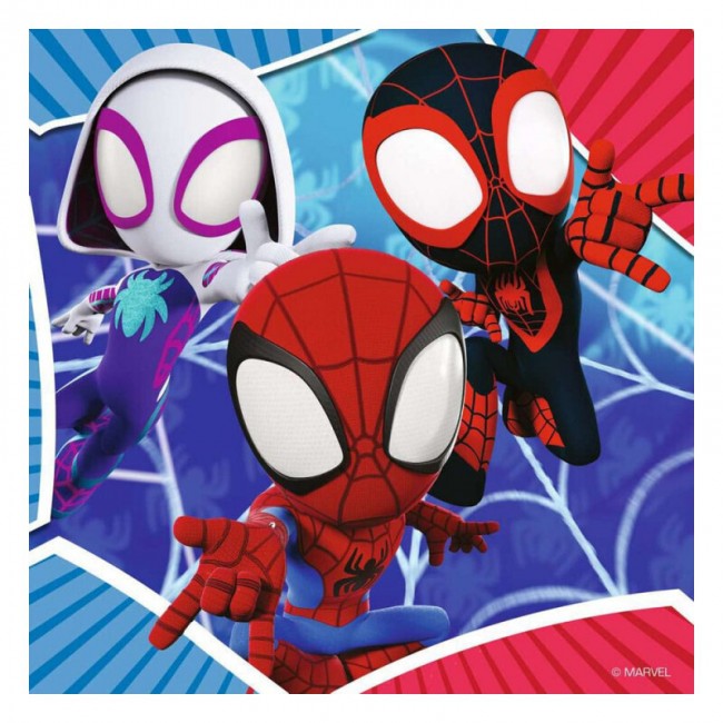 RAVENSBURGER PUZZLE 3Χ49 ΤΕΜ. SPIDEY AND FRIENDS