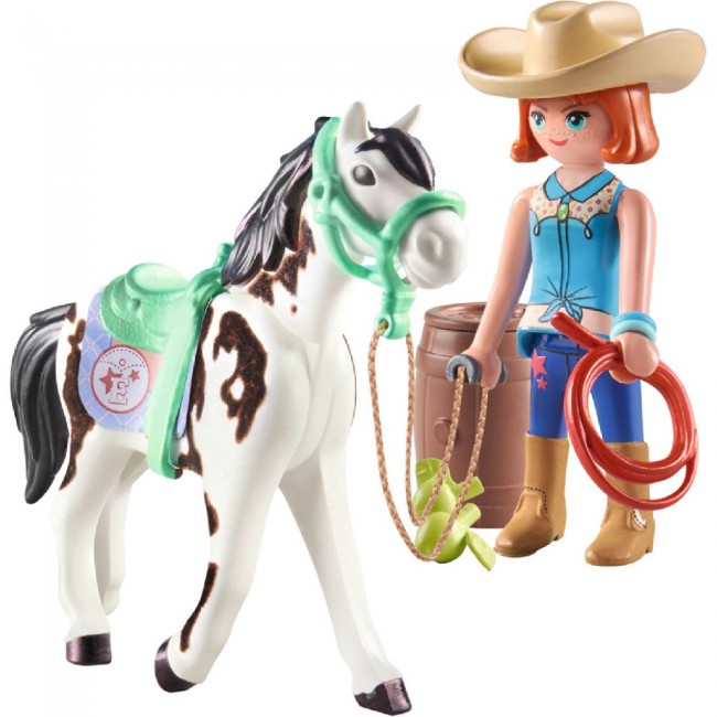 PLAYMOBIL HORSES OF WATERFALL H ELLIE ΜΕ ΤΟ ΑΛΟΓΟ SAWDUST