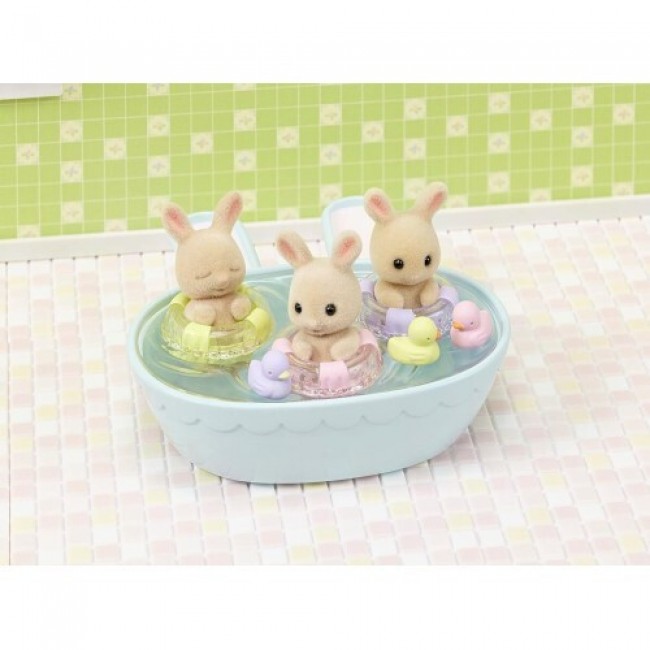 THE SYLVANIAN FAMILIES ΤΡΙΔΥΜΑ ΣΕΤ ΜΠΑΝΙΟΥ