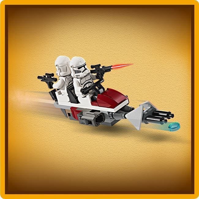 LEGO  STAR WARS ΠΑΚΕΤΟ ΜΑΧΗΣ ΜΕ ΣΤΡΑΤΙΩΤΕΣ ΚΛΩΝΟΥΣ & ΑΝΔΡΟΕΙΔΗ ΜΑΧΗΣ