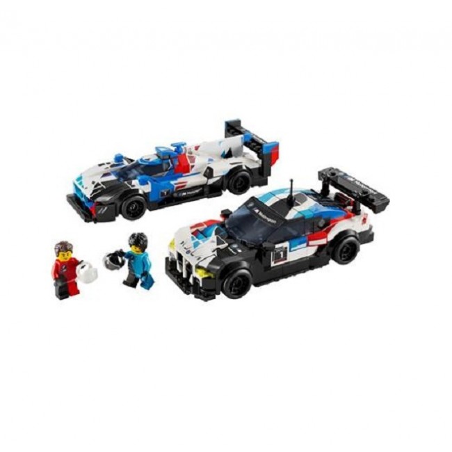 LEGO SPEED CHAMPIONS BMW M4 GT3 AND BMW M HYBRID V8 RACE CARS