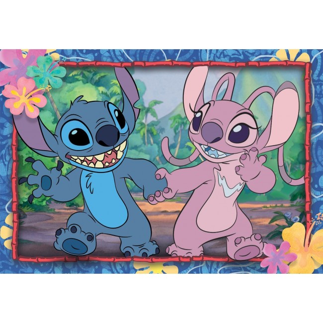 CLEMENTONI ΠΑΙΔΙΚΟ PUZZLE STITCH SUPER COLOR 2X20 TMX