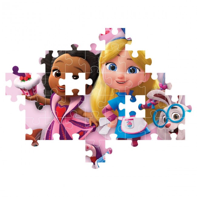 CLEMENTONI PUZZLE 104ΤΕΜ SUPER COLOR ALICES WONDERLAND BAKERY