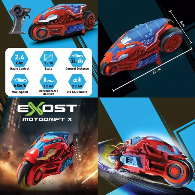 EXOST ΤΗΛΕΚΑΤΕΥΘΥΝΟΜΕΝΗ ΜΗΧΑΝΗ MOTORDRIFT X