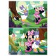 CLEMENTONI PUZZLE 2X60 SUPER COLOR MINNIE