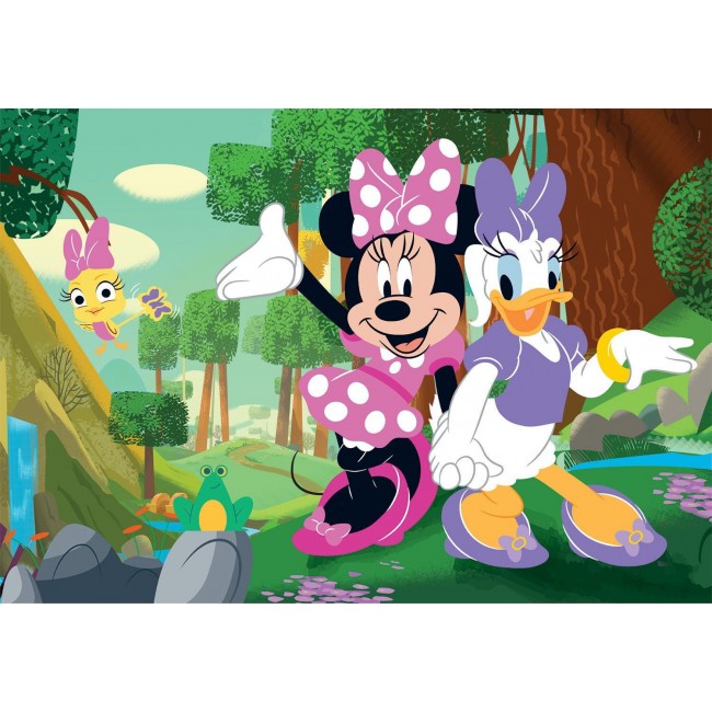 CLEMENTONI PUZZLE 2X60 SUPER COLOR MINNIE