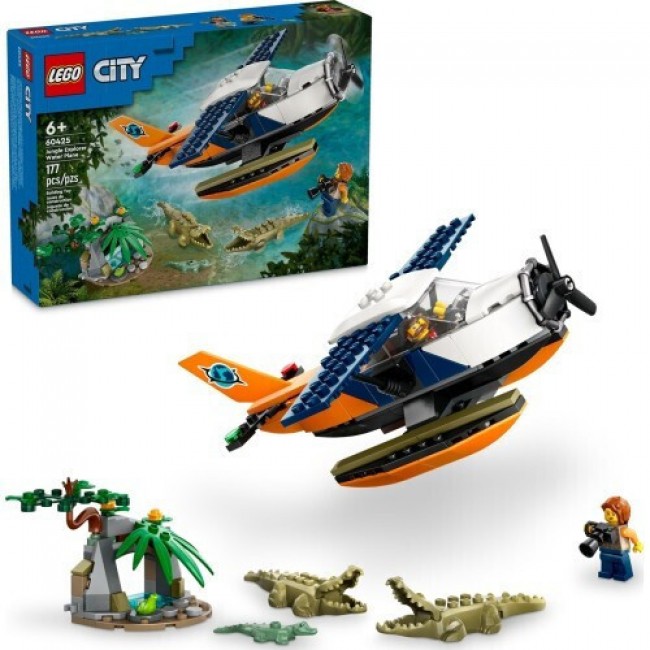 LEGO CITY JUNGLE EXPLORER WATER PLANE