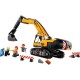 LEGO CITY YELLOW CONSTRUCTION EXCAVATOR