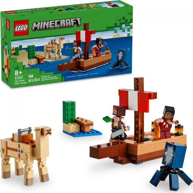 LEGO MINECRAFT THE PIRATE SHIP VOYAGE