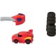 FISHER PRICE BATWHEELS ΟΧΗΜΑ ΜΕ ΑΞΕΣΟΥΑΡ - KEY CAR RACER REDBIRD (HRJ55)