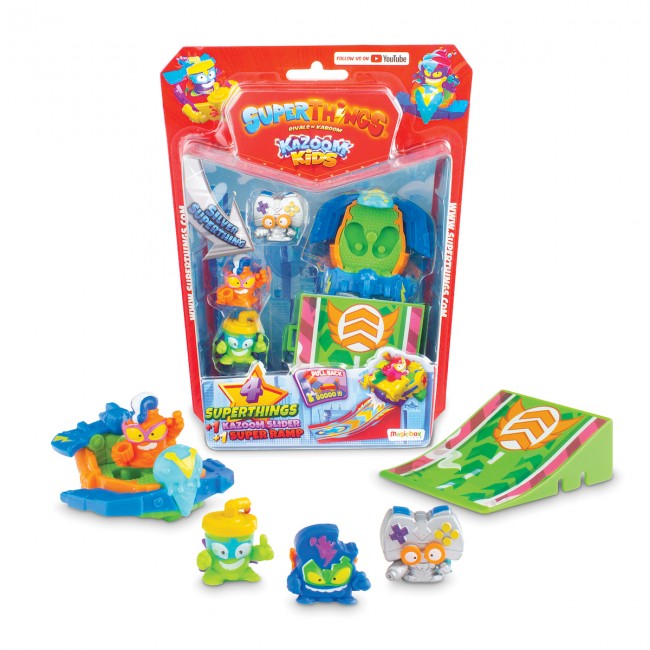 SUPERZINGS SUPERTHINGS KAZOOM KIDS BLISTER 4 ΦΙΓΟΥΡΕΣ ΜΕ ΑΞΕΣΟΥΑΡ 1013-61606