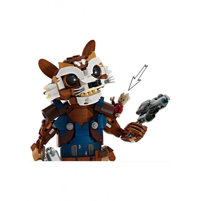 LEGO SUPER HEROES ROCKET & BABY GROOT