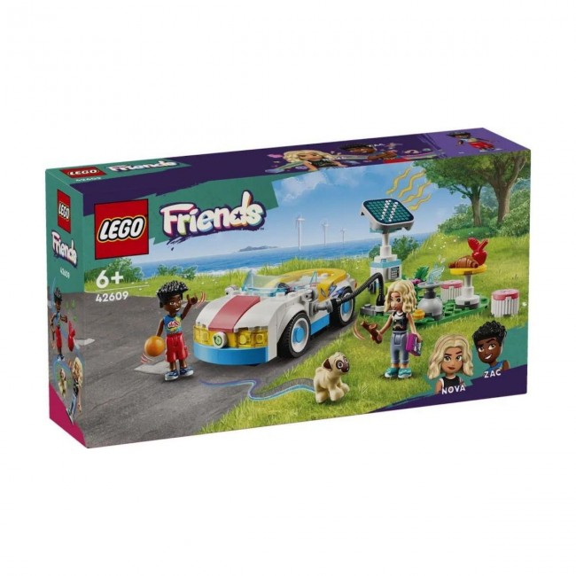 LEGO FRIENDS ELECTRIC CAR AND CHARGER