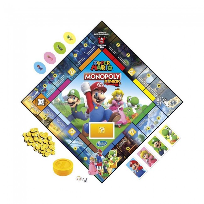 MONOPOLY JUNIOR SUPER MARIO EDITION