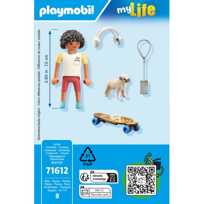 PLAYMOBIL MY LIFE ΑΓΟΡΙ ΜΕ ΣΚΥΛΑΚΙ