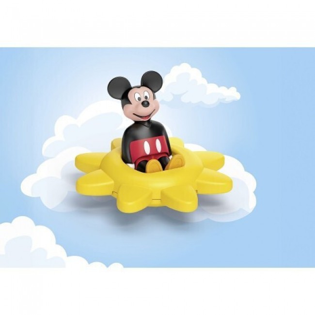 PLAYMOBIL JUNIOR AND DISNEY  MICKEY MOUSEΜΕ ΠΕΡΙΣΤΡΕΦΟΜΕΝΟ ΗΛΙΟ