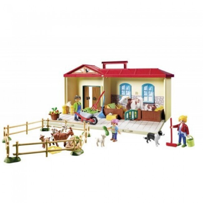 PLAYMOBIL COUNTRY ΒΑΛΙΤΣΑΚΙ Η ΦΑΡΜΑ ΤΩΝ ΖΩΩΝ