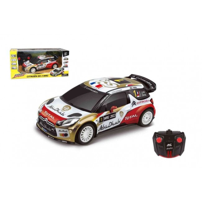 DYNATECH RC-RALLY OFFICIAL WRC 1:16(PVC) CITROEN DS 3 WRC