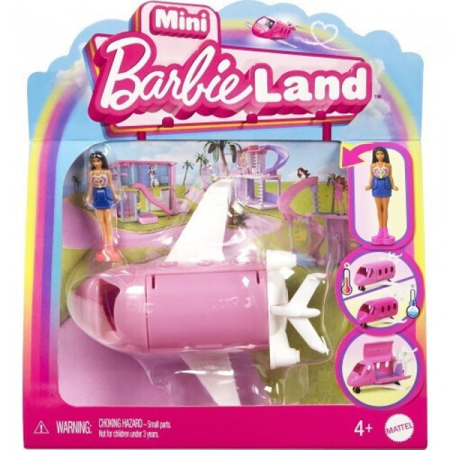 BARBIE BARBIELAND ΜΙΝΙ  ΚΟΥΚΛΑ ΜΕ ΟΧΗΜΑ DREAMPLANE